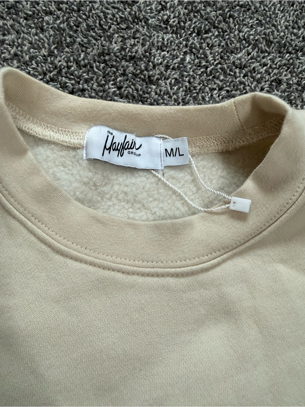 The Mayfair Group Angels All Around You Crewneck M/L sweatshirt ISCREAMCOLOUR - Picture 6 of 14